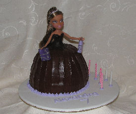 Bratz doll birthday cake
