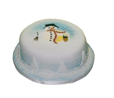 air brushed and snowman