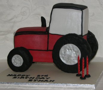 3D Tractor Cake